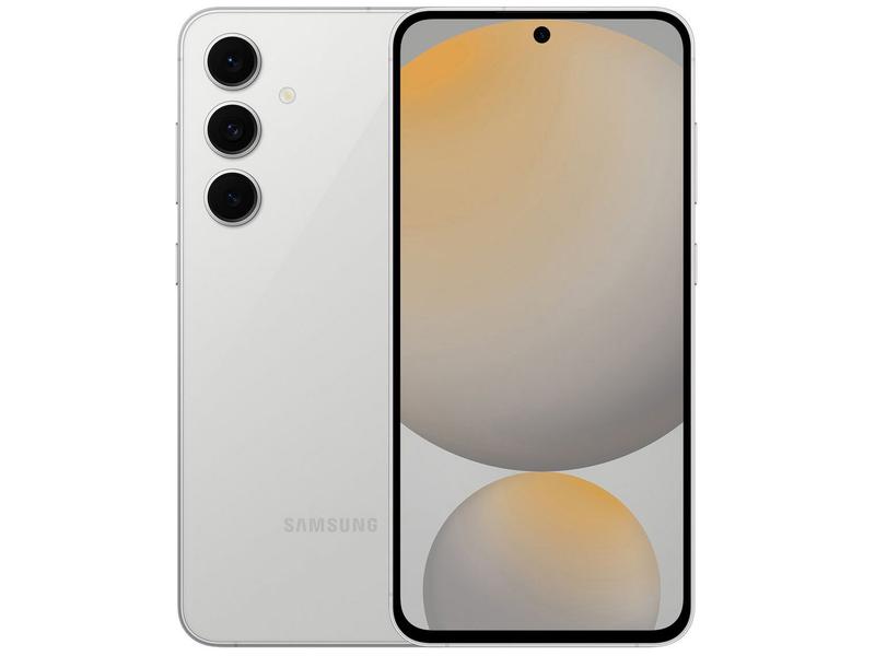 Smartphone Samsung Galaxy S24 FE 128GB Cinza 5G 8GB RAM 6,7